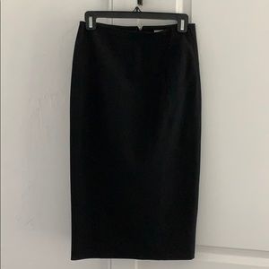 Karen Millen Black Pencil Skirt with Zipper detail